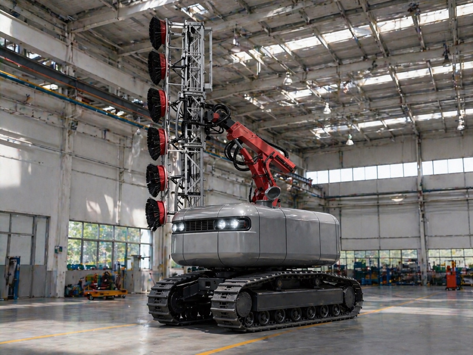 MiroBot Gen-2 autonomous heliostat cleaning vehicle