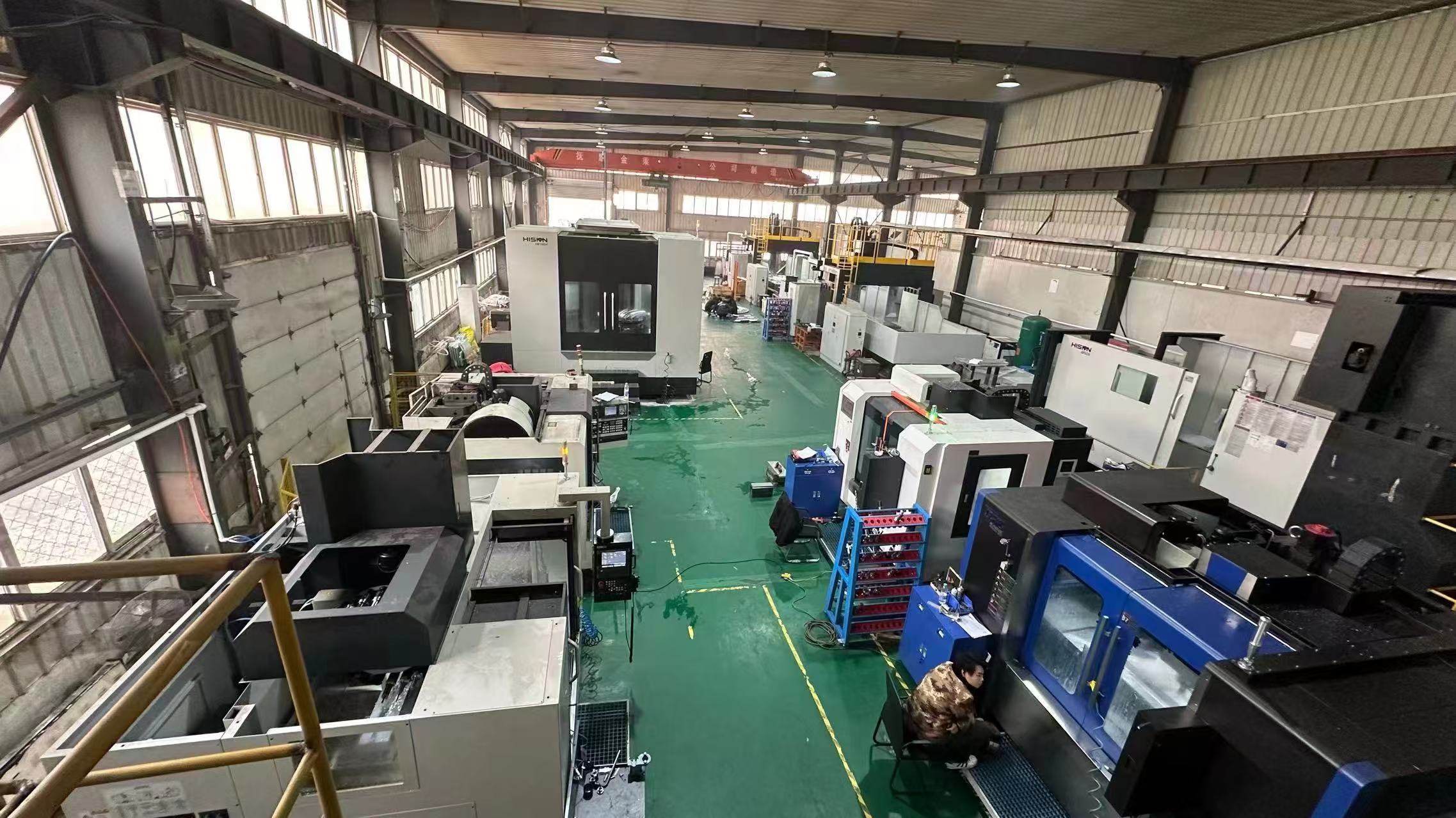 Real CNC manufacturing floor supporting LINCORE-TECH projects